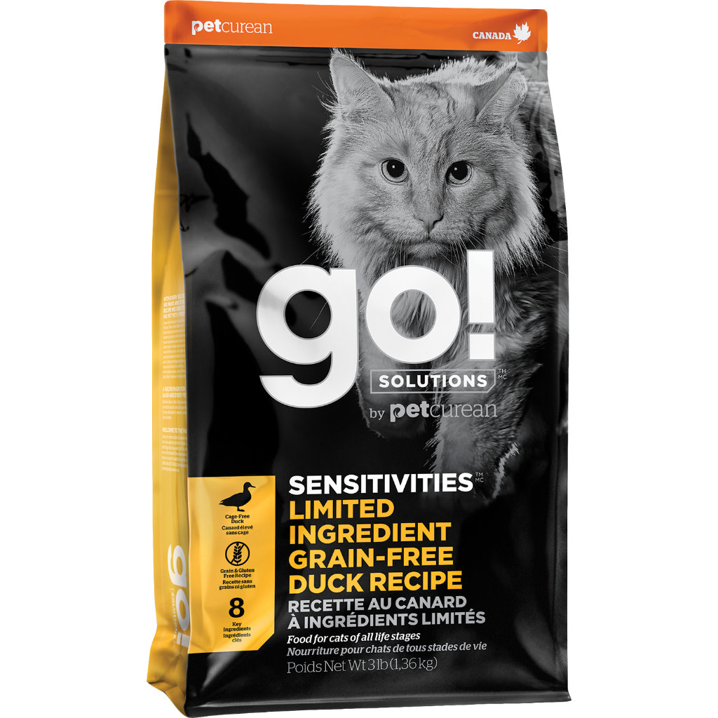 GO! Sensitivities LID GF Duck Cat 8 lb