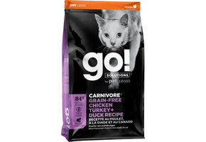 GO! Carnivore GF Cat Chicken/Turkey/Duck 8lb