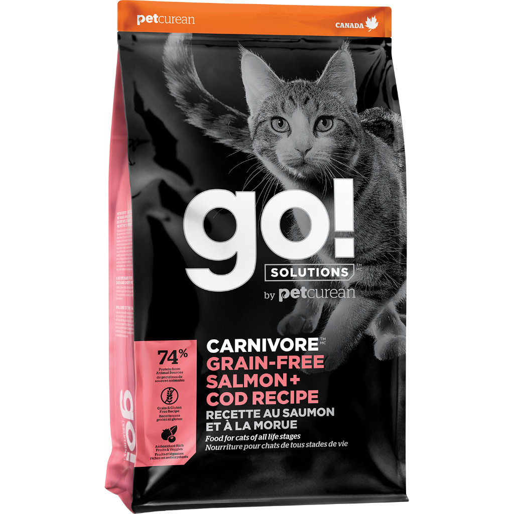 GO! Carnivore GF Salmon & Cod Cat 8 lb