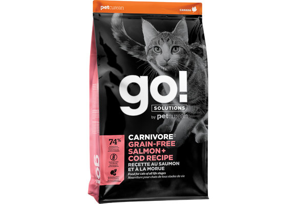 GO! Carnivore GF Salmon & Cod Cat 16 lb