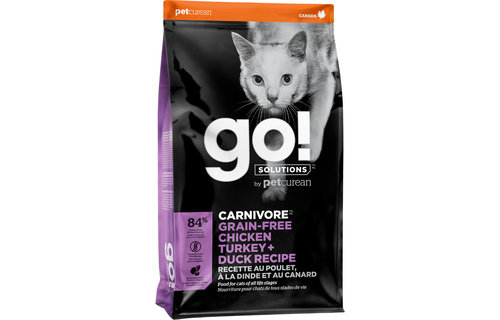 GO! Carnivore GF Chicken/Turkey/Duck Cat 16 lb