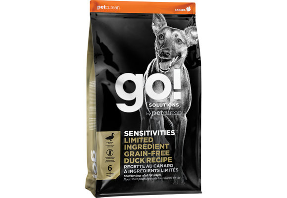 GO! Dog Sensitivities LID Duck 22Lb