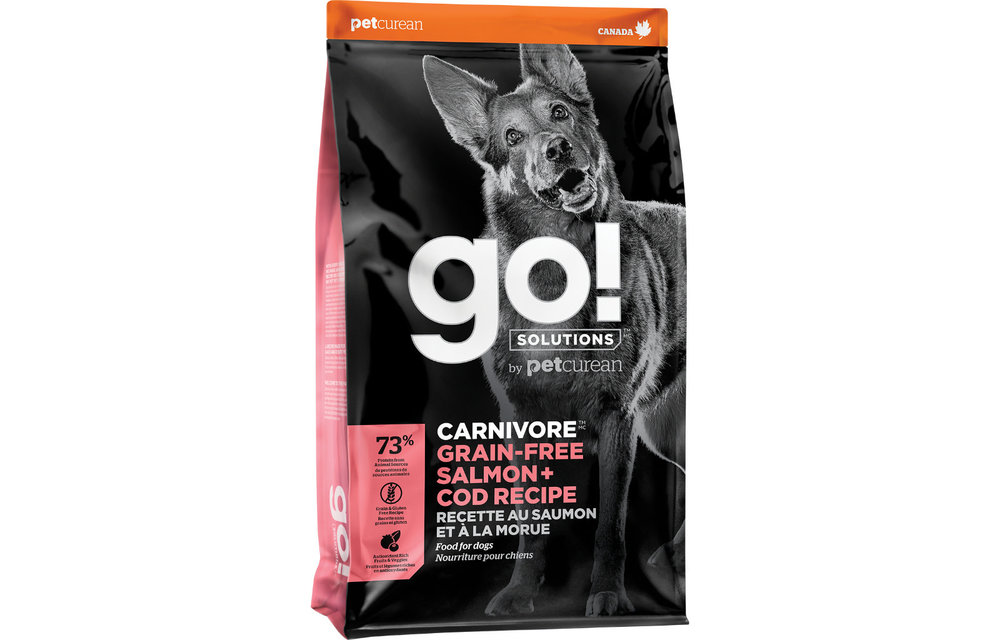 GO! Dog Carnivore GF Salmon & Cod 22lb
