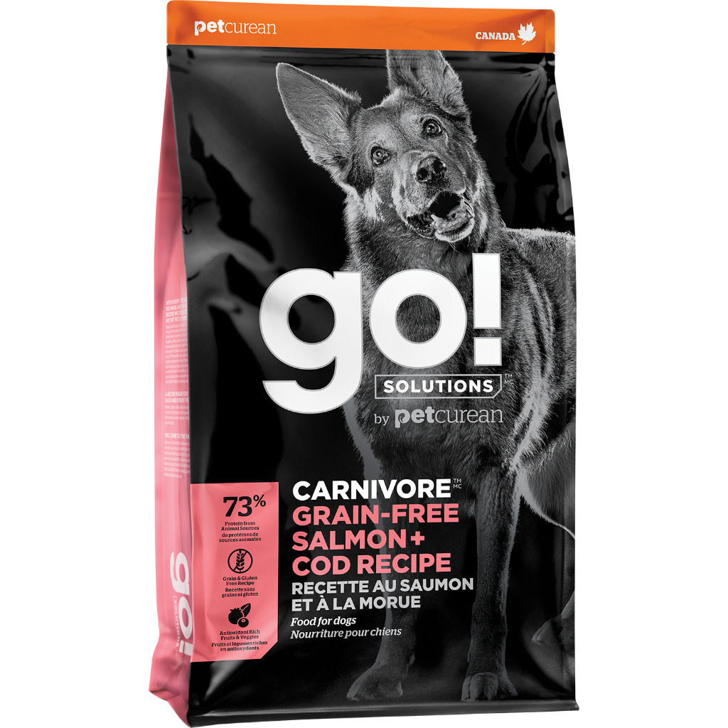 GO! Dog Carnivore GF Salmon & Cod 22lb