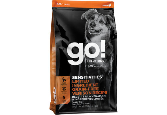 GO! Dog Sensitivities LID Venison 22Lb