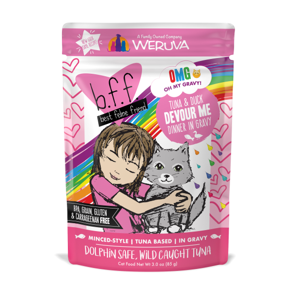 BFF Tuna & Duck Devour Me 3oz Pouch