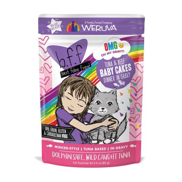 BFF Tuna & Beef Baby Cakes 3oz Pouch