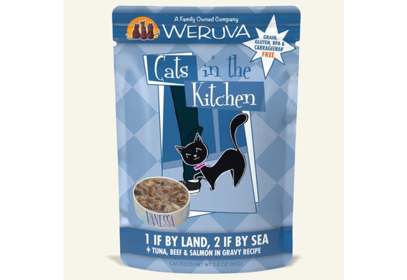 Weruva CITK 1 if By Land 2 if By Sea 3oz Pouch