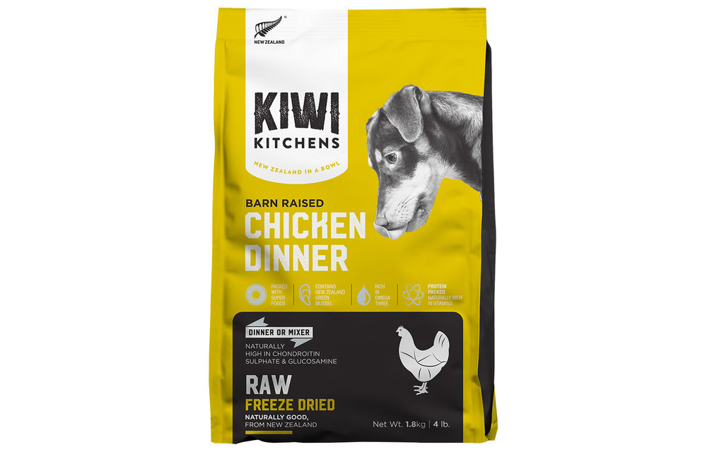 Kiwi Kitchens FD Raw Chicken Dinner 1.8kg