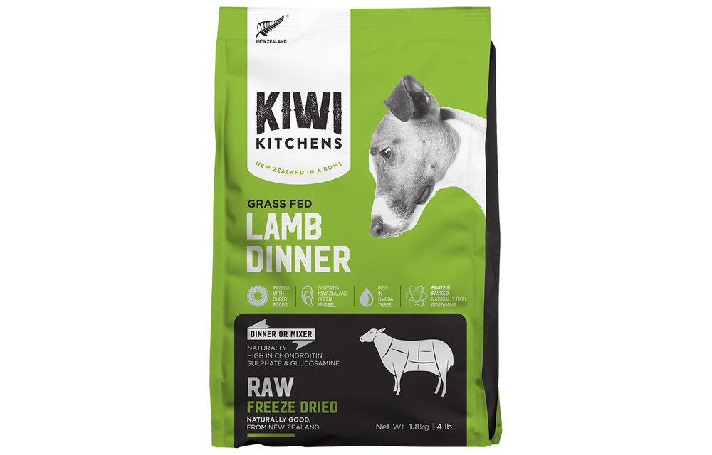 Kiwi Kitchens FD Raw Lamb Dinner 1.8kg