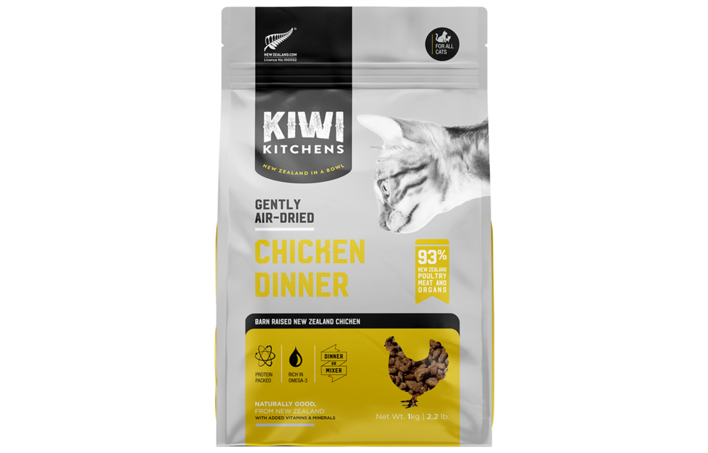 Kiwi Kitchens Gently Air Dried Chicken Cat 200 g