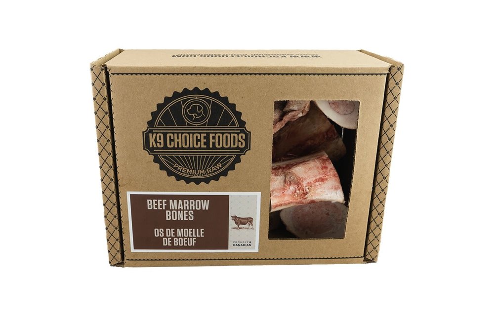 K9C Frozen Beef Marrow Bones 3lb