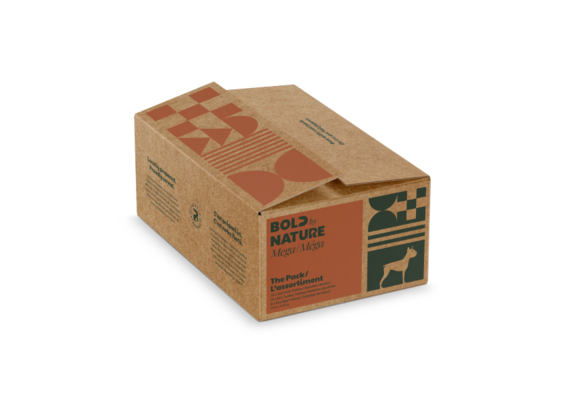 Bold By Nature Mega Variety Pork/Turkey/Beef (No-Chicken) 24Lb