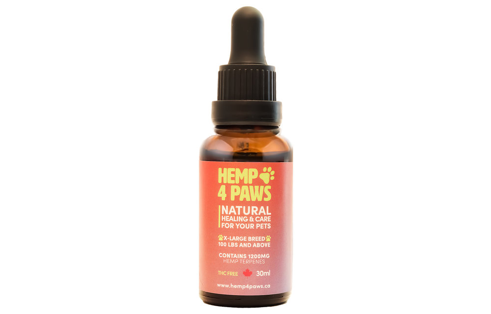Hemp 4 Paws Oil X-Large 1200 mg