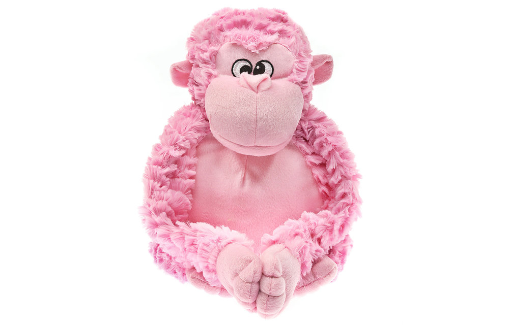 Patchwork Pets Pastel Gorilla Pink 15''