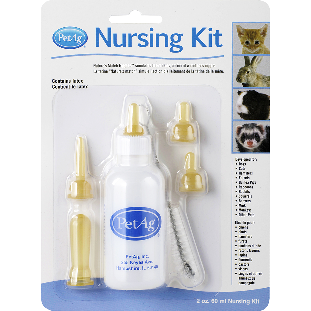PetAg Nursing Kit w/Brush 2oz