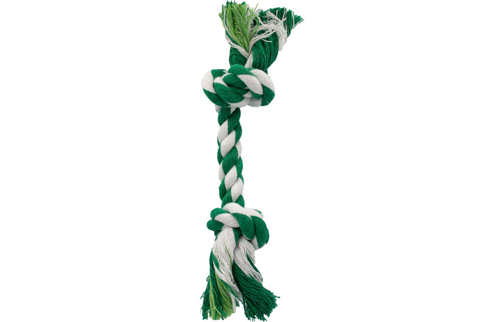 Knotty & Nice Bone Two Green 8''