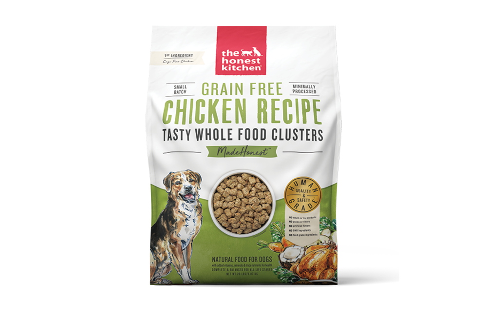 Honest Kitchen Dog GF Clusters Whole Food Chicken 20 lb