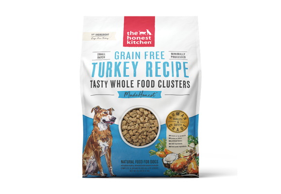 Honest Kitchen Dog GF Clusters Whole Food Turkey 20 lb