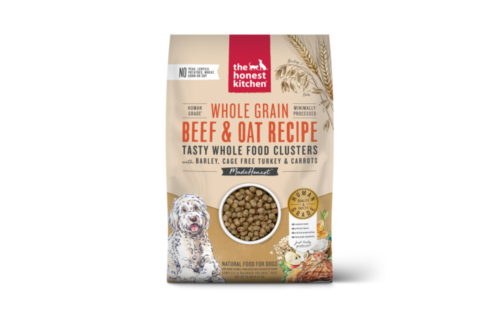 Honest Kitchen W Grain Clusters Beef Tur & Oat 20 lb