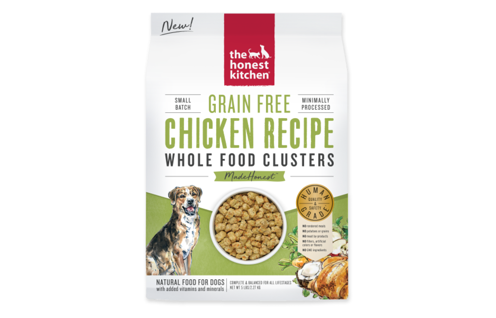 Honest Kitchen Dog GF Clusters Whole Food Chicken 5 lb