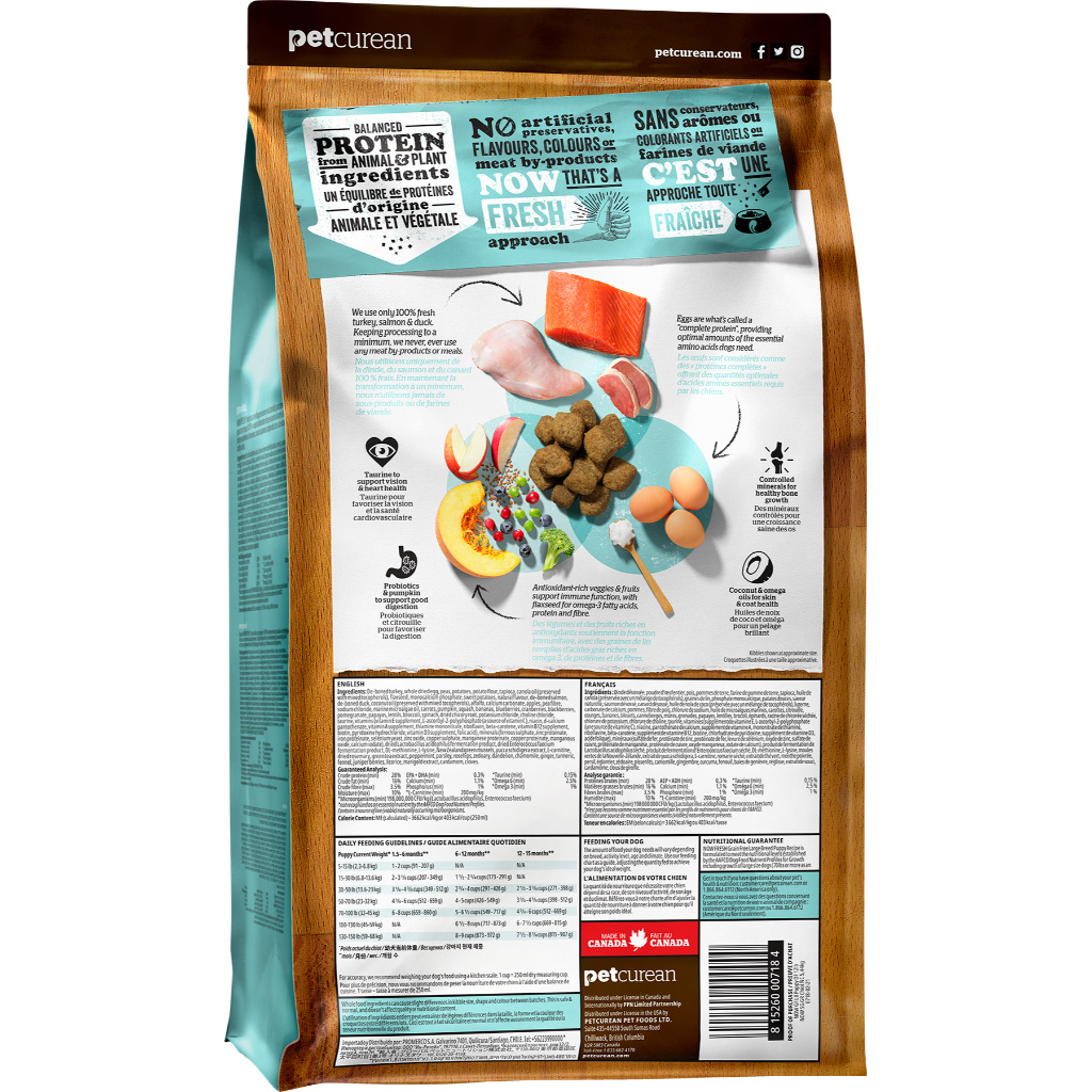 NOW Fresh Dog Turkey, Salmon & Duck Puppy 3.5Lb