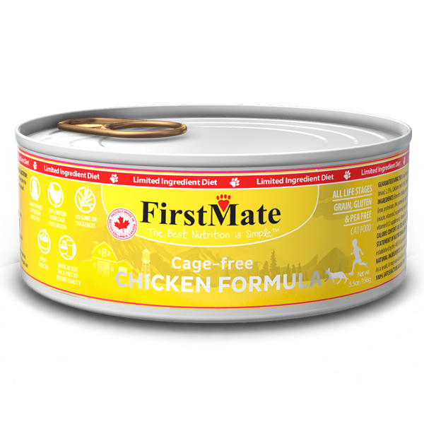 FirstMate GFree Chicken 156g Cat