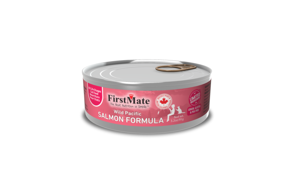 FirstMate GFree Salmon 3.2oz Cat