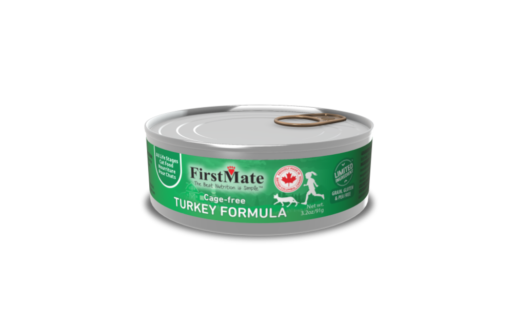 FirstMate Turkey 3.2oz Cat
