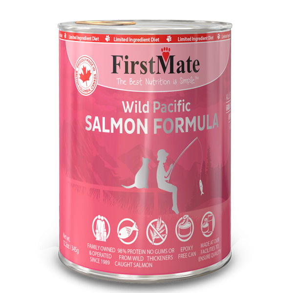 FirstMate GFree Salmon 345g Cat