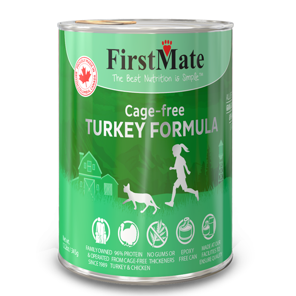 FirstMate GFree Turkey 345g Cat