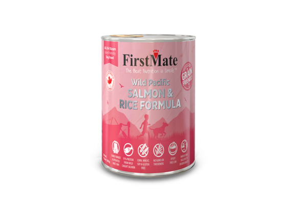 FirstMate Grain Friendly Salmon Rice 354g Dog