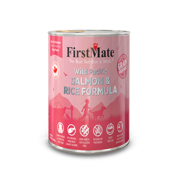 FirstMate Grain Friendly Salmon Rice 354g Dog