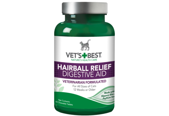 Vets Best Hairball Relief Tabs 60pk
