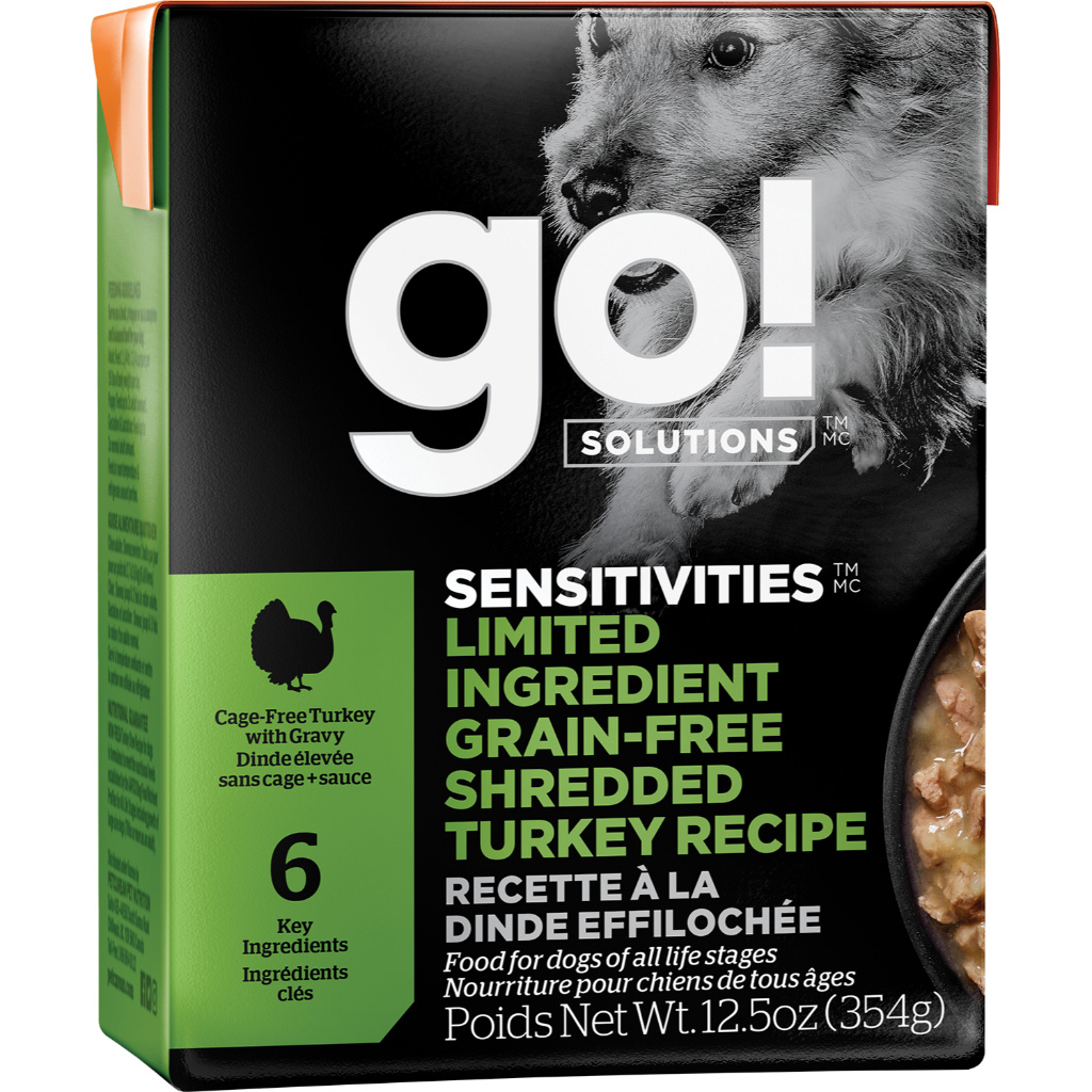 GO! LID Shredded Turkey 12.5oz Dog