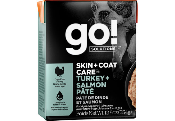 GO! Turkey & Salmon Pate 12.5oz Dog