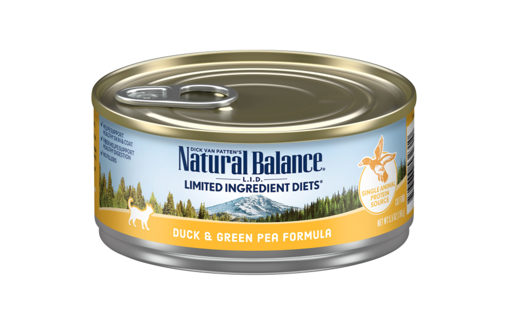 Natural Balance LID Duck & Green Pea Cat 5.5 oz