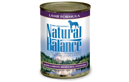 Natural Balance Lamb Formula Dog 13 oz