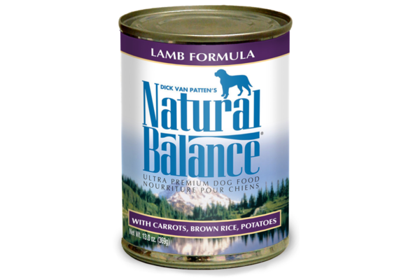 Natural Balance Lamb Formula Dog 13 oz