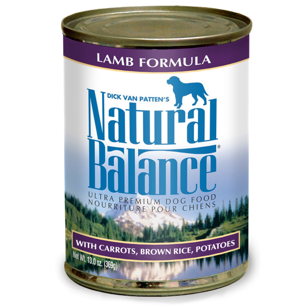 Natural Balance Lamb Formula Dog 13 oz