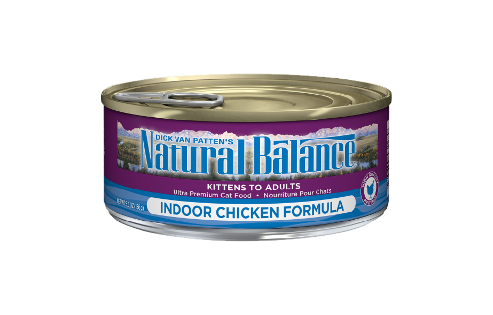 Natural Balance Indoor Chicken Cat 5.5 oz