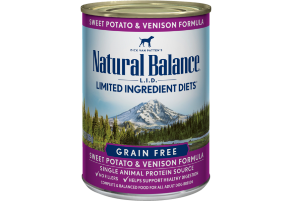 Natural Balance LID Venison & Sweet Potato Dog 13 oz