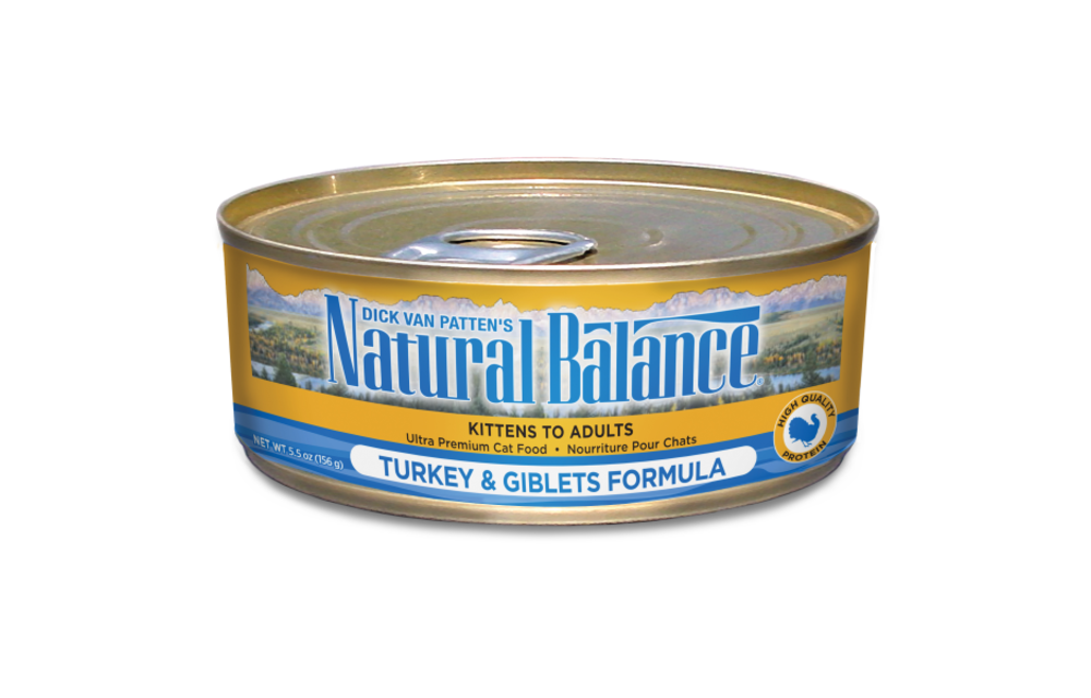 Natural Balance Turkey & Giblets Cat 5.5 oz