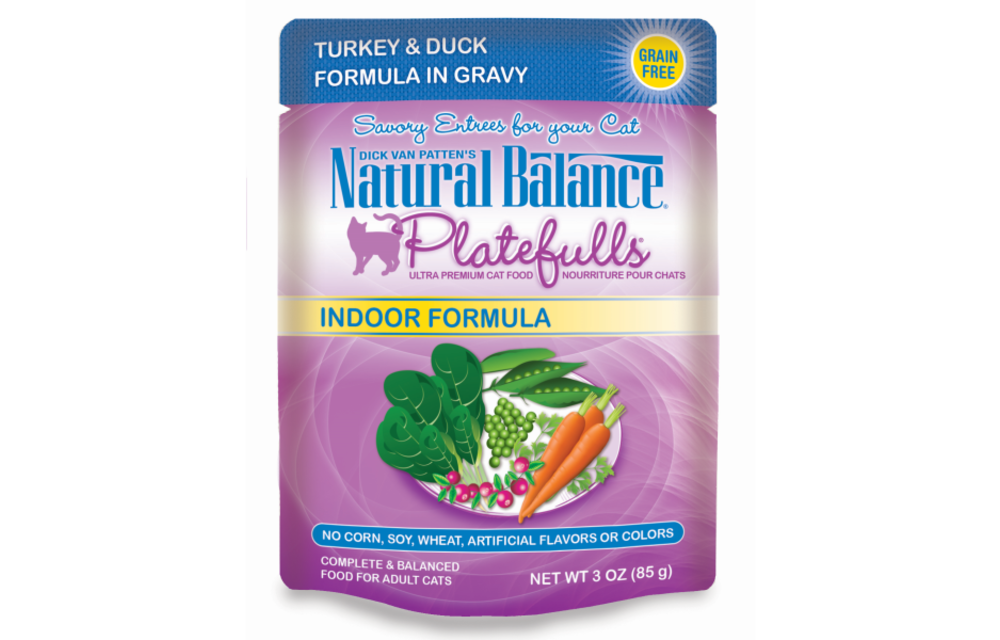 Natural Balance Platefuls Indoor Turkey & Duck Cat 3 oz