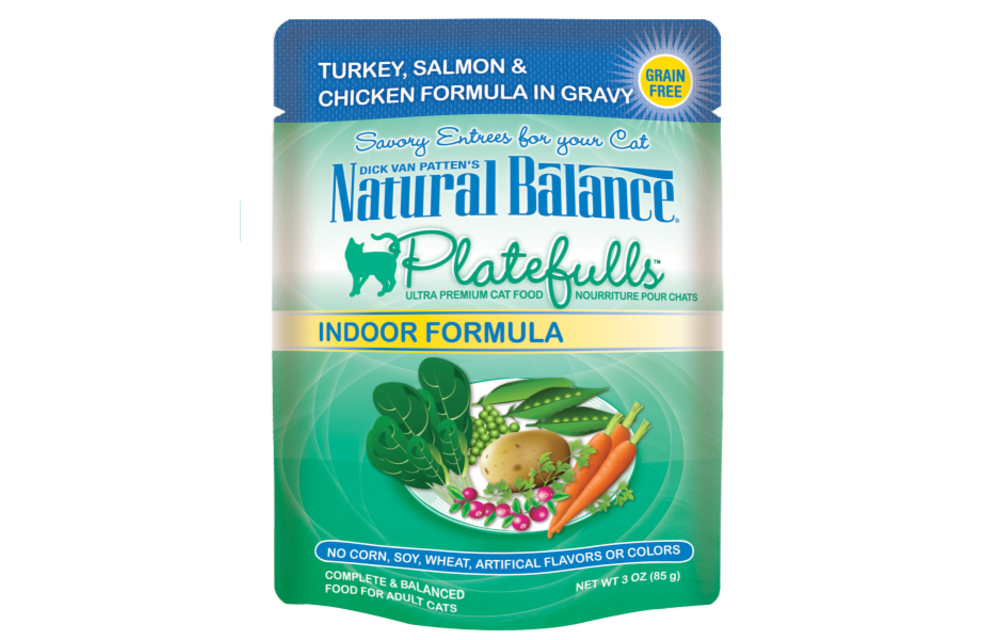 Natural Balance Platefuls Indoor Turkey & Salmon Cat 3 oz