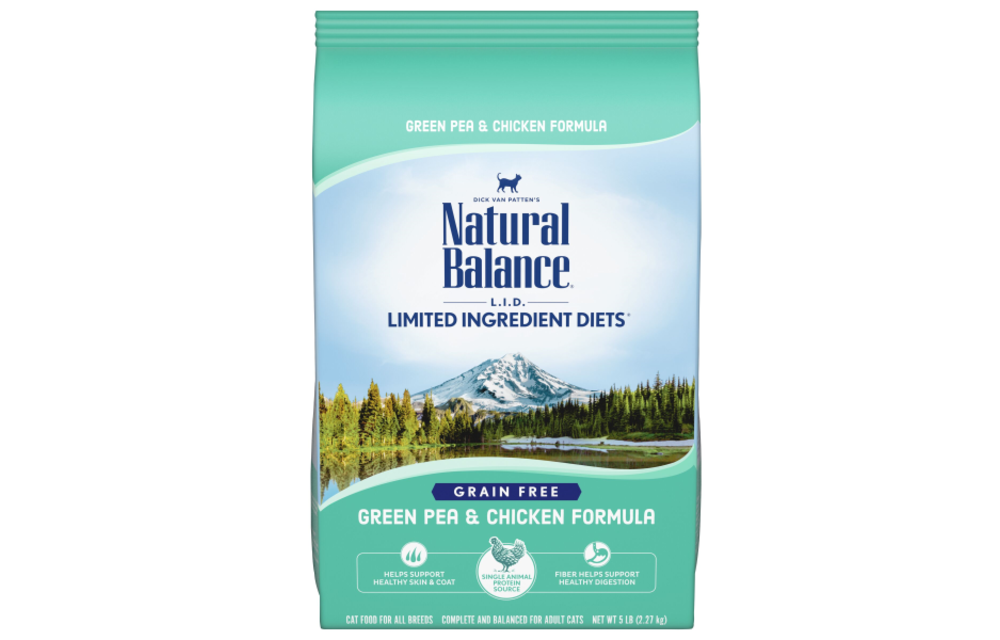 Natural Balance LID Green Pea & Chicken Cat 5 lb