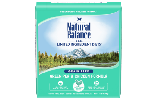Natural Balance Chicken & Green Pea Cat 10 lb