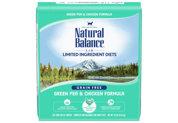 Natural Balance Chicken & Green Pea Cat 10 lb