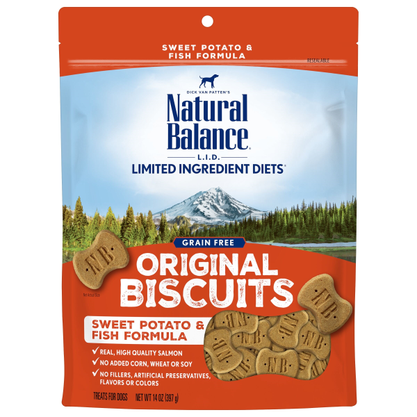 Natural Balance Fish & Sweet Potato Treat 14 oz