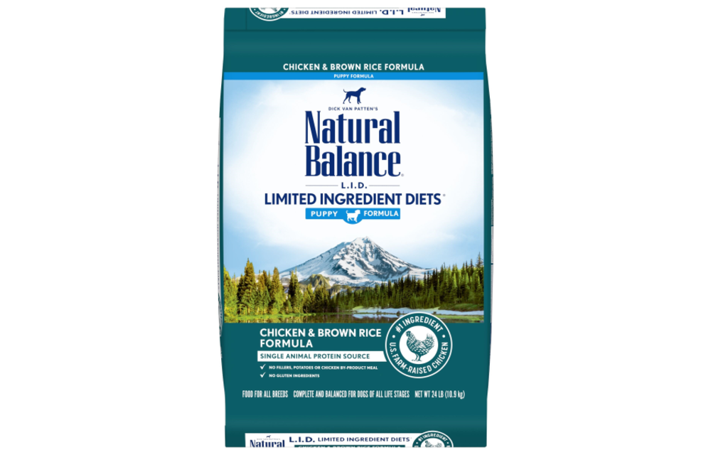 Natural Balance LID Chicken & Brown Rice Puppy 24 lb
